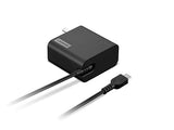 Lenovo USB-C 65W Wall Charger - PD 3.0 - Power Adapter for Laptop, Tablet, Notebook, USB-C Compatible Devices - Slim, Light and Portable with 6.5 Foot Cable - Black
