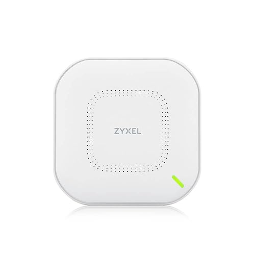 Zyxel WiFi 6 AX3000 Wireless Multi-Gigabit Pro Access Point | Smart Antenna | 2.5G Uplink & 1 GbE PT | Mesh | PoE+ | 1 Year Nebula Pro [WAX630S] 1.5 x 7.1 x 7.1