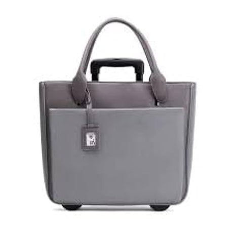 Fabrique FLORLRT-03 Florence Gray Rolling Tote Case 17.3 Laptop