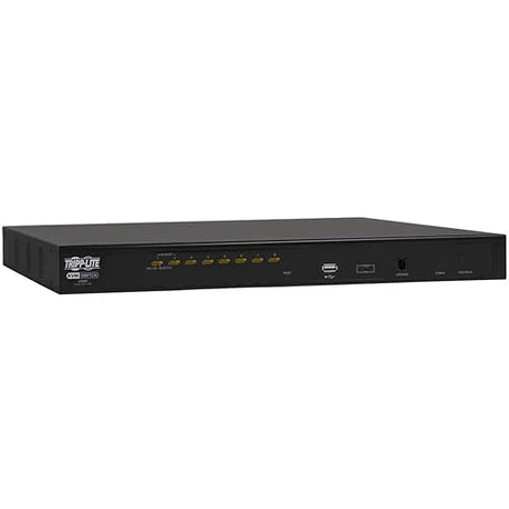 Tripp Lite 8 Port Rack Mount USB KVM Switch with On-Screen Display and Cables 1U (B022-U08), Black