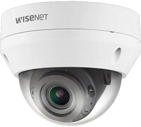 Hanwha Techwin America QNV-6082R1 2 Mp V & F 3.1X Wdr No Audio in & Out POE & 12VDC Outdoor Motorized Network Surveillance Camera White