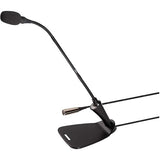 Shure CVG12D-B/C 12 Gooseneck Condenser Microphone with Integrated Desktop Base, inch 12-inch Gooseneck Mic with Desktop Base