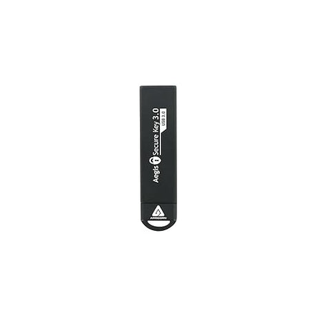 Apricorn Aegis Secure Key 16 GB FIPS 140-2 Level 3 Validated 256-bit Encryption USB 3.0 Flash Drive (ASK3-16GB)