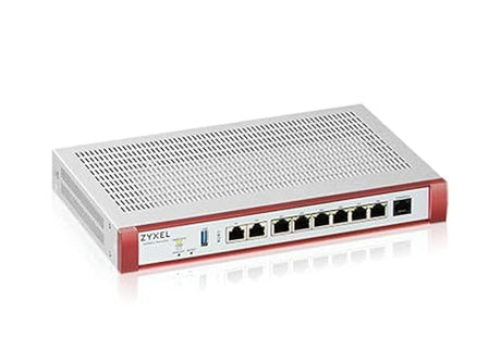 Zyxel USGFLEX200H ZyWALL High Speed Cyber Security Firewall | Hardware Only | 2x Multi-Gig 2.5G | VPN | Business Class | Up to 100 Users | Nebula Cloud Option