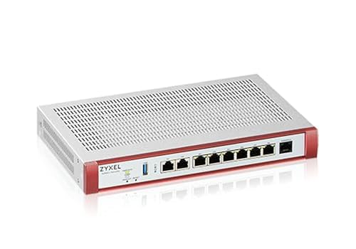 Zyxel USGFLEX200H ZyWALL High Speed Cyber Security Firewall | Hardware Only | 2x Multi-Gig 2.5G | VPN | Business Class | Up to 100 Users | Nebula Cloud Option