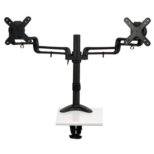 Tripp Lite Dual Display Flex Desk Mount Clamp 13 To 27 Monitors