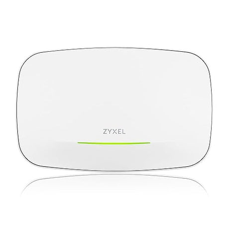 Zyxel WiFi 7 BE11000 Wireless MultiGig Pro Access Point | 2 x 2.5Gb Ethernet | Tri-Band Operation | Mesh and PTP Bridge | Cloud, App, Direct or Controller Management | POE+ | NWA130BE