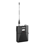 Shure QLXD1 Wireless Bodypack Transmitter (Receiver Sold Separately) - G50 Band G50 Band (470-534 MHz)