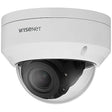 Hanwha Techwin ANV-L7082R A-Series 4MP WDR IR Dome IP Camera, 3.3-10.3mm Motorized Varifocal Lens, Infrared, Corner Mount, Memory Card, White