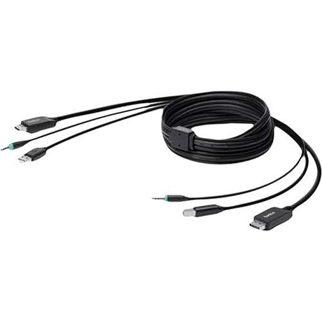Belkin DisplayPort + USB A/B +Audio Combo Cable F1D9019B10T