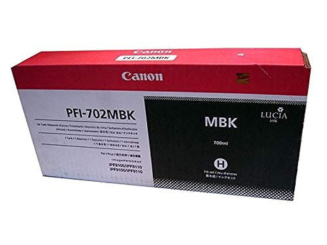 Canon - Pigment Matte Blk Ink-Tank 700ml Pfi-702mbk