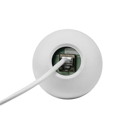 EasyIP CeilingMIC D Wired Microphone - 3 ft - 100 Hz to 16 kHz - Uni-Directional - Ceiling Mount - RJ-45