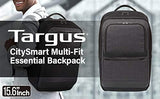 Targus CitySmart TSB911AP 15.6-inch Essential Backpack (Black)