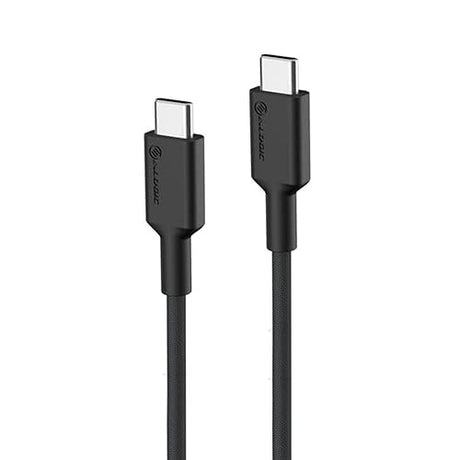 Alogic Elements PRO USB-C to USB-C Male to Male Cable, 2 Meter Length, Black