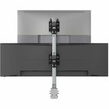 Atdec AWMS-2-BT75-H-S Heavy Duty Dual Vertical Monitor Mount with HD F-clamp