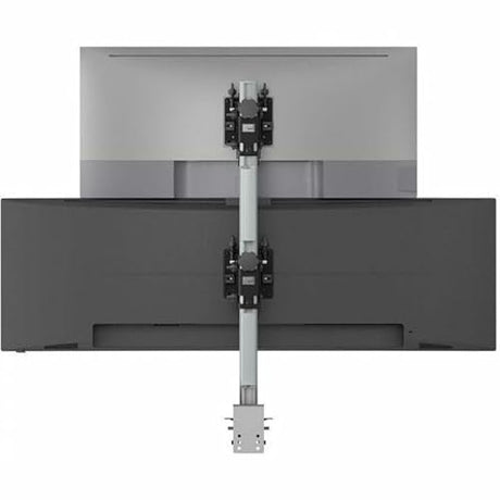 Atdec AWMS-2-BT75-H-S Heavy Duty Dual Vertical Monitor Mount with HD F-clamp