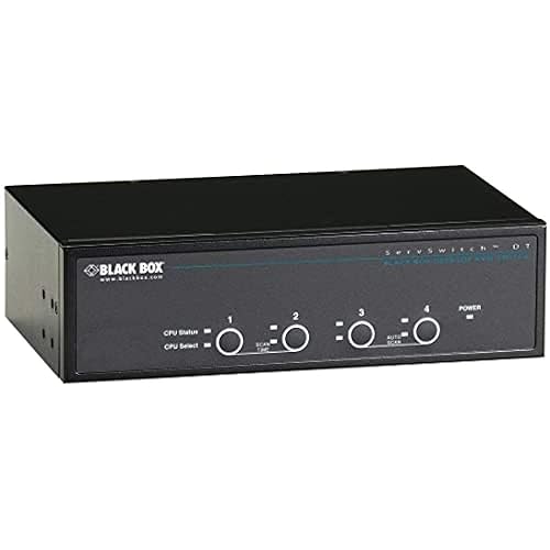 BlackBox KV9624A 4 Port Dual DVI USB KVM S Fd