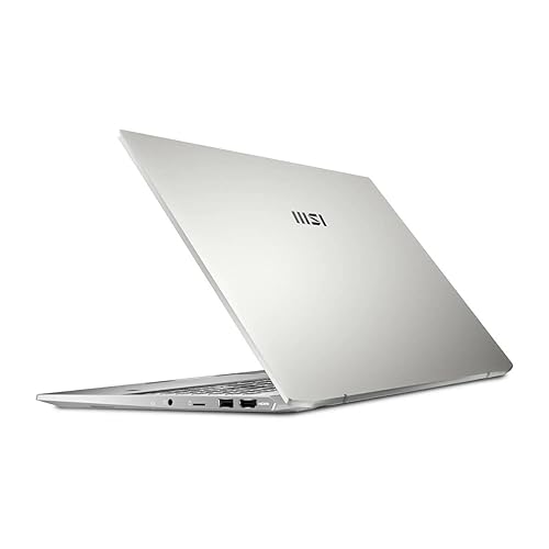 MSI Prestige A16 AI+ A3HMG-019US 16 4K Ultra HD+ OLED Copilot+ PC Laptop, AMD Ryzen AI 9 365 2.0GHz, 32GB RAM, 1TB SSD, Windows 11 Pro, Urban Silver