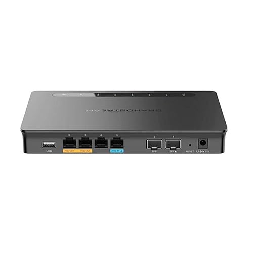 Grandstream Multi-WAN Gigabit VPN Wired Router, 4 x GigE, 2 x SFP GWN7002