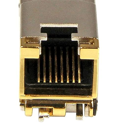 StarTech.com Extreme Networks 10338 Compatible SFP+ Module - 1000BASE-T - SFP+ to RJ45 Cat6/Cat5e - 10GE Gigabit Ethernet SFP+ - RJ-45 30m - (10338-ST)