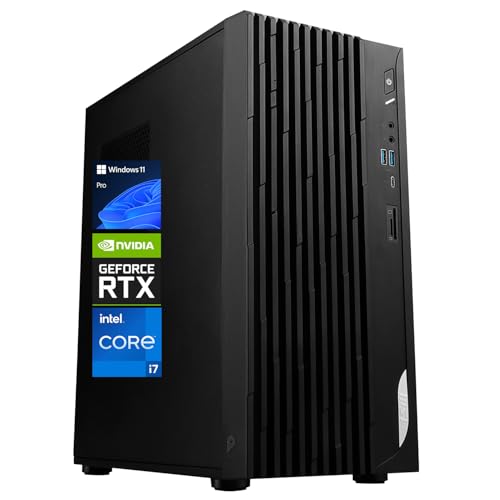MSI PRO DP180 Premium Business AI Desktop Intel i7-13700F NVIDIA GeForce 4060 64GB RAM 4TB SSD Black