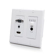 C2G 30017 HDBaseT HDMI VGA Wall Plate Transmitter