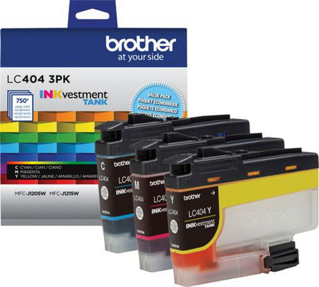 Brother LC4043PKS Ink Cartridge 1 Pc(s) Original Standard Yield Cyan, Magenta, Yellow