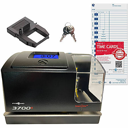 Pyramid Time Systems 3700SS Heavy-Duty Clock & Document Stamp
