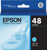 Epson Light Cyan Ink Cartridge For Stylus Photo R200, R220, R300, R320, R340 & RX500, RX600, RX620 Printers