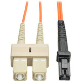 Tripp Lite Connectivity 3M Duplex Multimode 62.5/125 Fiber Optic Patch Cable MTRJ/SC 10' 10ft 3 Meter