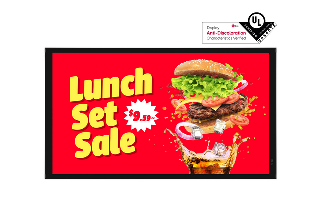 LG 55 XE4P-B Outdoor Display - Product