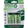 UltraLast Green Dantona ULGED4AA - Battery - AA - NiMH X 4