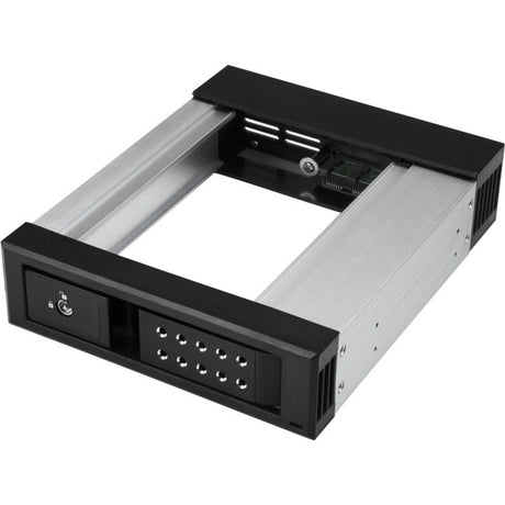 StarTech StarTech.com 5.25 To 3.5 Hard Drive Hot Swap Bay - For 3.5 SATA/SAS Drives - Trayless - Aluminum