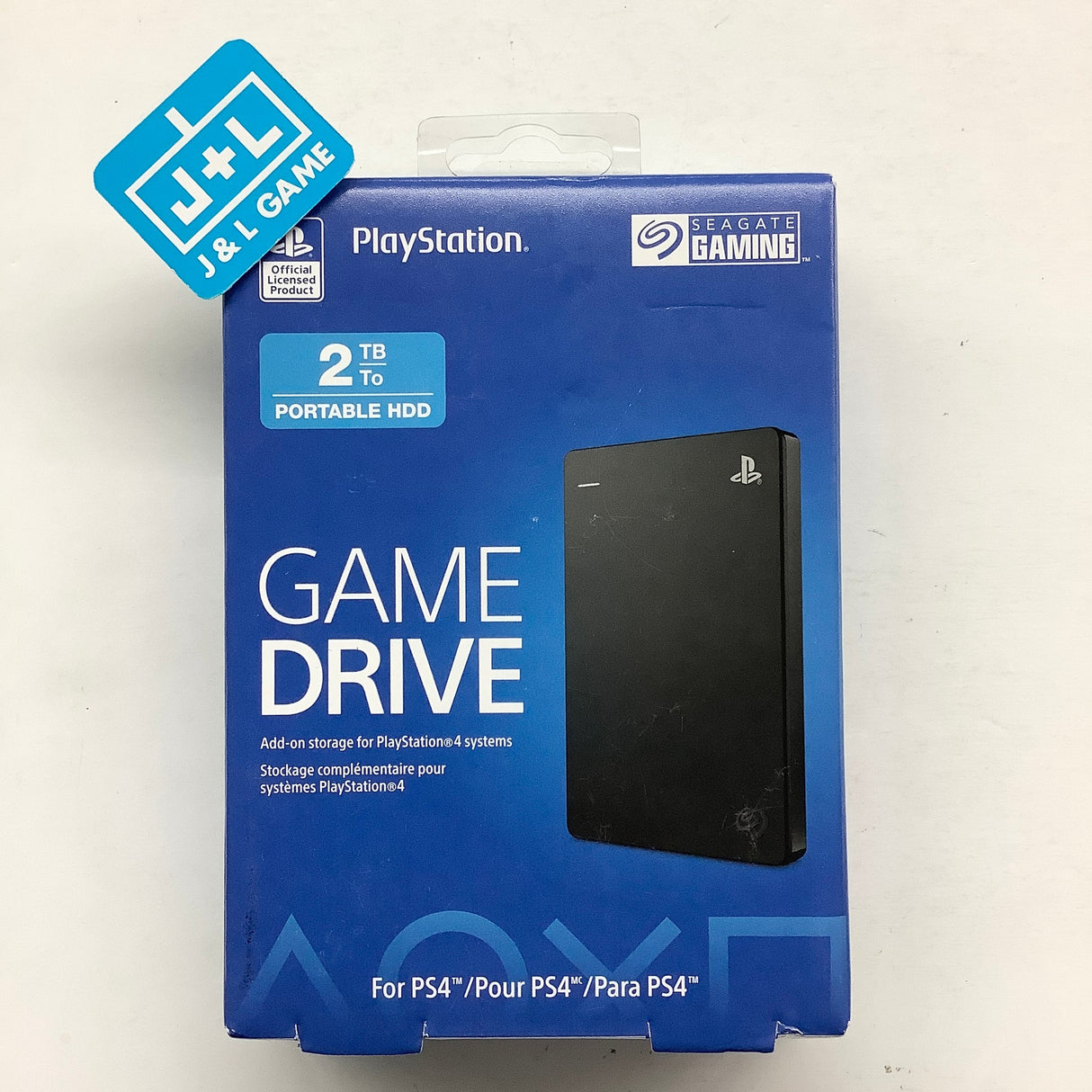  Seagate Game Drive, 2TB, Portable External Hard Drive