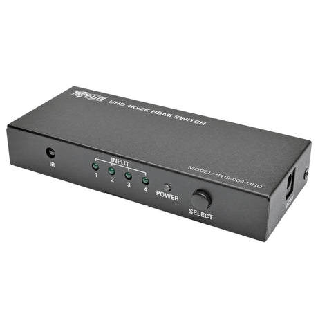 Tripp Lite 4-Port HDMI Switch For Video & Audio 4K X 2K UHD 60 Hz W Remote