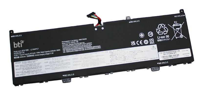 Battery Technology Inc 5b11f52558-bti 70wh 4 Cell Sb11f52557 Compatible For Lenovo Slim 7 Prox 14arh7 82v2 Slim 7 Prox 14arh7 Slim 7 Prox 14iah7 82v1 Slim 7 Prox 14iah7