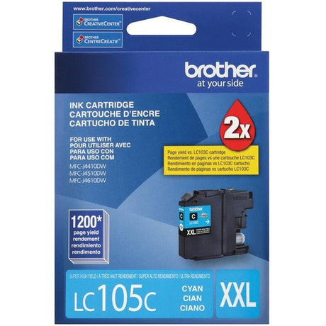 Brother LC105CS Super High Yield Ink Cartridge - Cyan