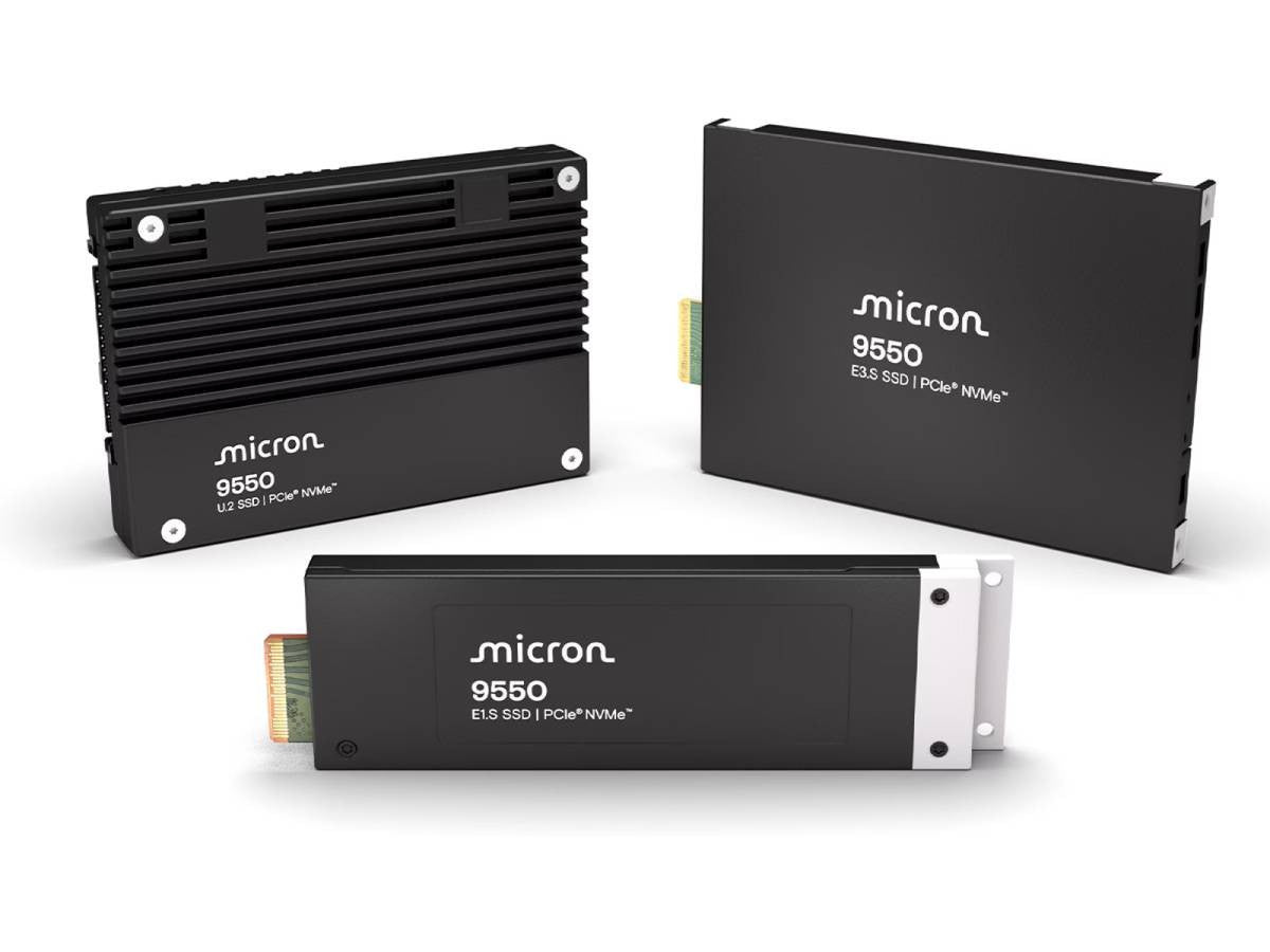 Micron Technology 9550 MAX 6400GB NVMee U.2 15mm
