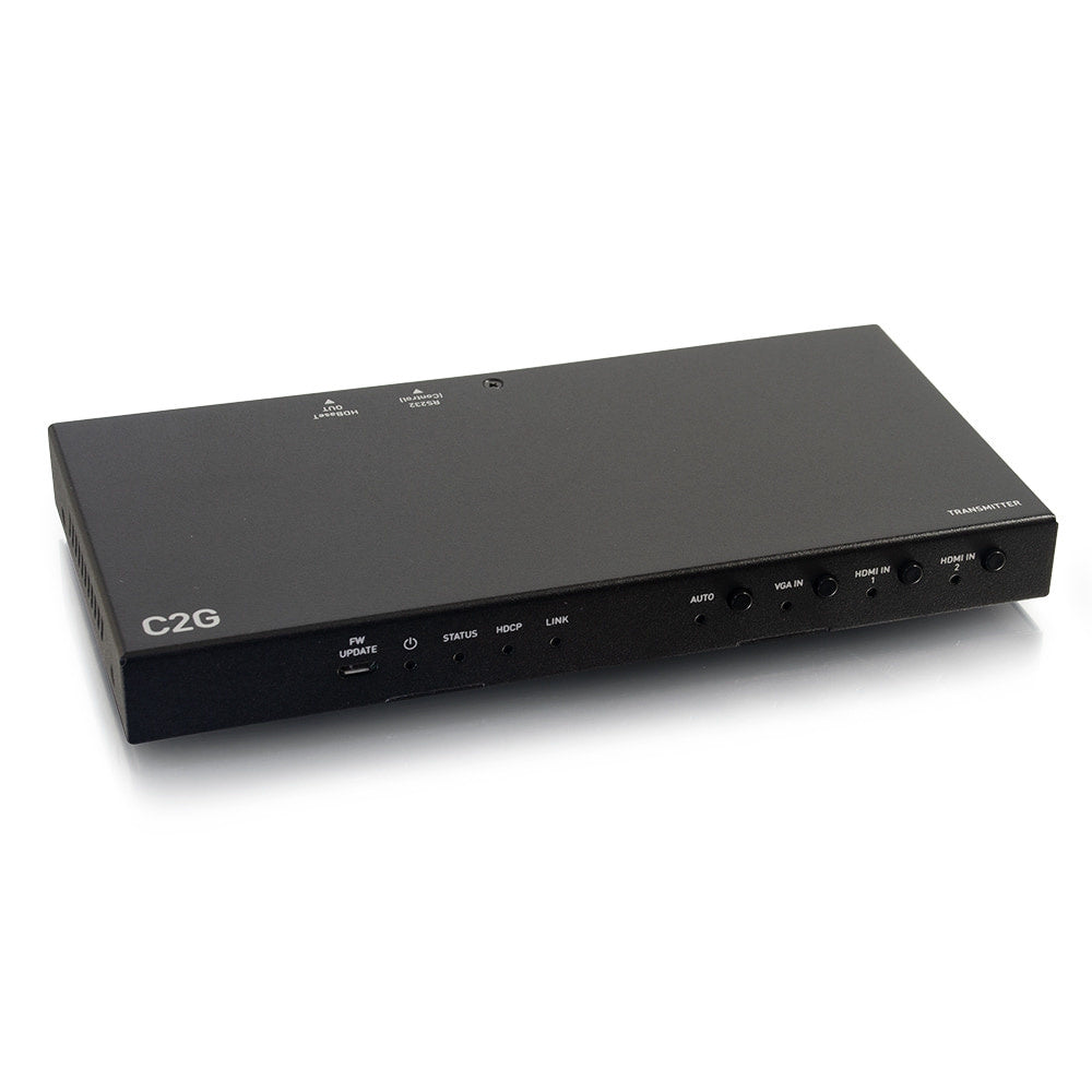 C2G 30018 HDBaseT Dual HDMI VGA Box Transmitter
