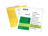 5221502 Fellowes Self-Laminating Sheets, 3 mil, 9 x 12, 50/Box
