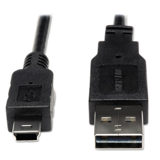 Tripp Lite 6ft USB 2.0 High Speed Cable Reversible A To 5Pin Mini B M/M