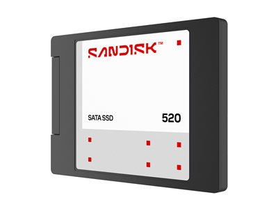 WD SanDisk 520 SSD - 500 Go - Interne - 2.5 - SATA 6Gb/s
