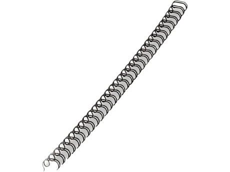 5255601 Fellowes Wire Bindings, 9/16 Diameter, 130 Sheet Capacity, Black, 25/Pack