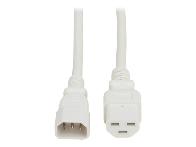 Tripp Lite Eaton Power Cord C14 To C21 - Heavy-Duty 15A 250V 14 AWG 6 Ft White