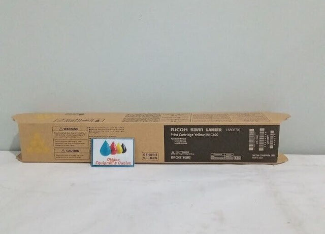 Ricoh 842373 IM C400 Yellow Toner Bottle