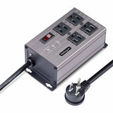 StarTech.com 4-Outlet Industrial Power Strip 125V/15A, EMI/RFI Isolation, Mountable PDU, 8ft/2.4m Power Cord, NEMA 5-15P/R