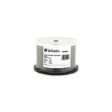 Verbatim DVD+RW 4.7GB 4X DataLifePlus White Inkjet Printable - 50pk Spindle