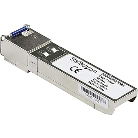 StarTech.com Juniper SFP-FE20KT15R13 Compatible SFP Module - 100BASE-BX-D - 100 Mb Ethernet BiDi Fiber Single Strand SFP - LC 20km (SFPFE20KT5R3)