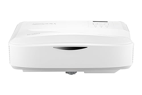 ViewSonic LS832WU 5000 Lumens WUXGA Ultra Short Throw Projector with 1.3 Optical Zoom, H/V Keystone, 4 Corner Adjustment, 360 Degrees Projection for Auditorium, Conference Room and Education