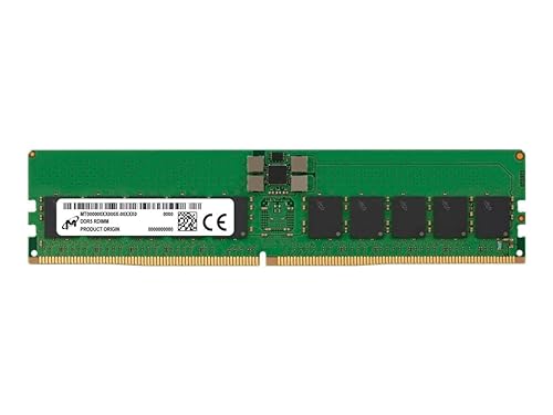 Server Memory Module|MICRON|DDR5|32GB|RDIMM|4800 MHz|CL 40|1.1 V|MTC20F1045S1RC48BA2R